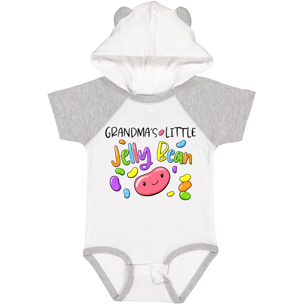 Adorable Easter Baby Bodysuit - Inktastic Grandma's Little Jellybean Design | Perfect for Easter Photos, Family Gatherings & Holiday Celebrations