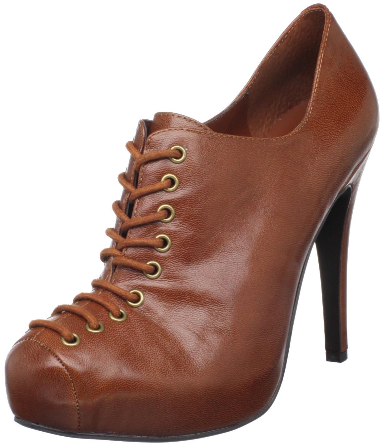 Chinese Laundry Women's Chase After Ankle Boot - Stylish Leather Booties for Fall & Winter, Comfortable Heeled Boots for Casual Outfits & Office Wear