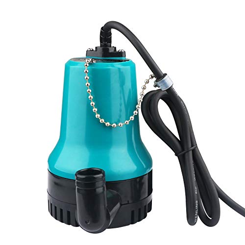 50W 4500L/H 5M DC 12V/24V Brushless Solar Water Pump - Submersible Fountain & Irrigation Pump for Fish Ponds, Hydroponics, Garden Water Circulation (Ideal for Outdoor Solar Power Systems)