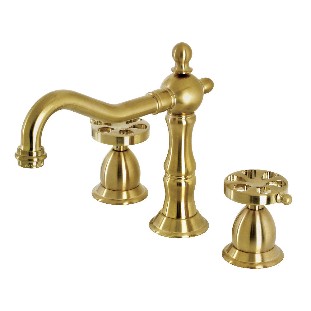 Belknap Widespread Bathroom Faucet with Pop-Up Drain - Modern 8
