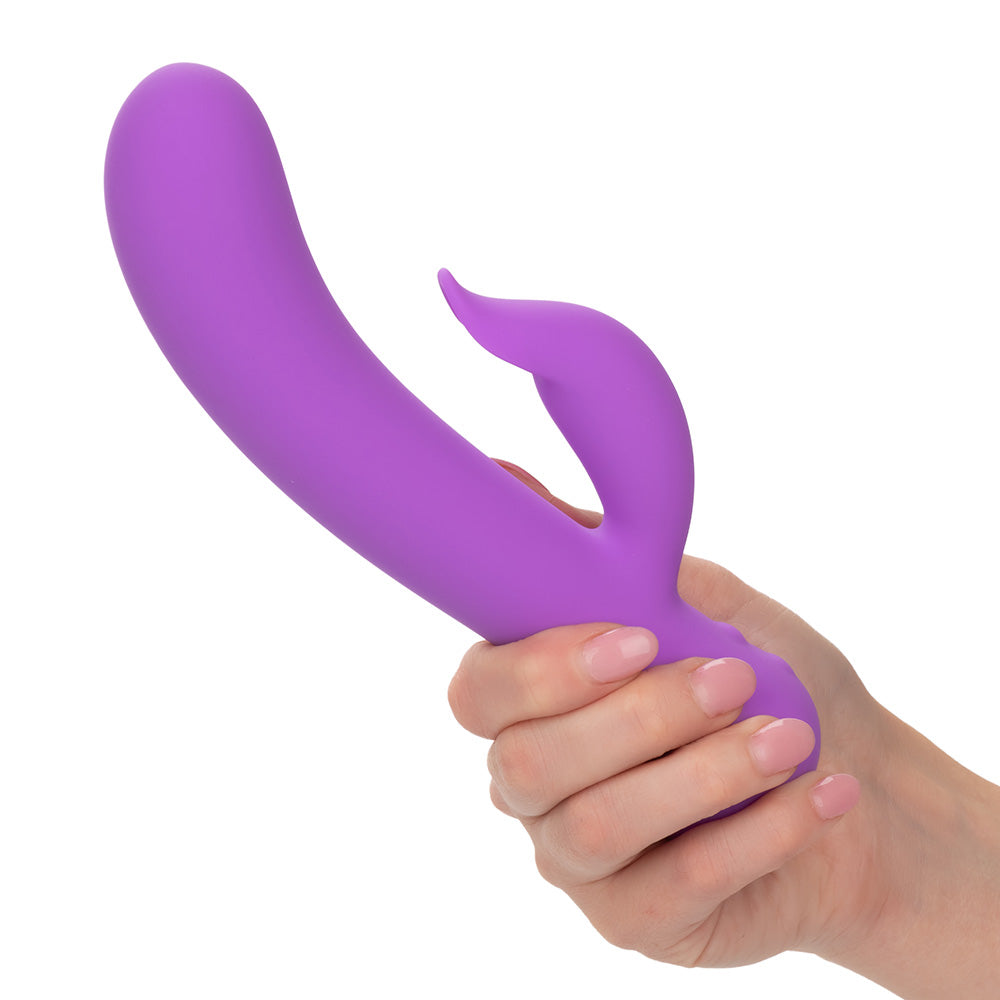 Pleaser Turbo Rabbit Rechargeable Vibrator - Powerful Dual Stimulation for Women, G-Spot & Clitoral Pleasure - Perfect for Couples Play & Solo Use
