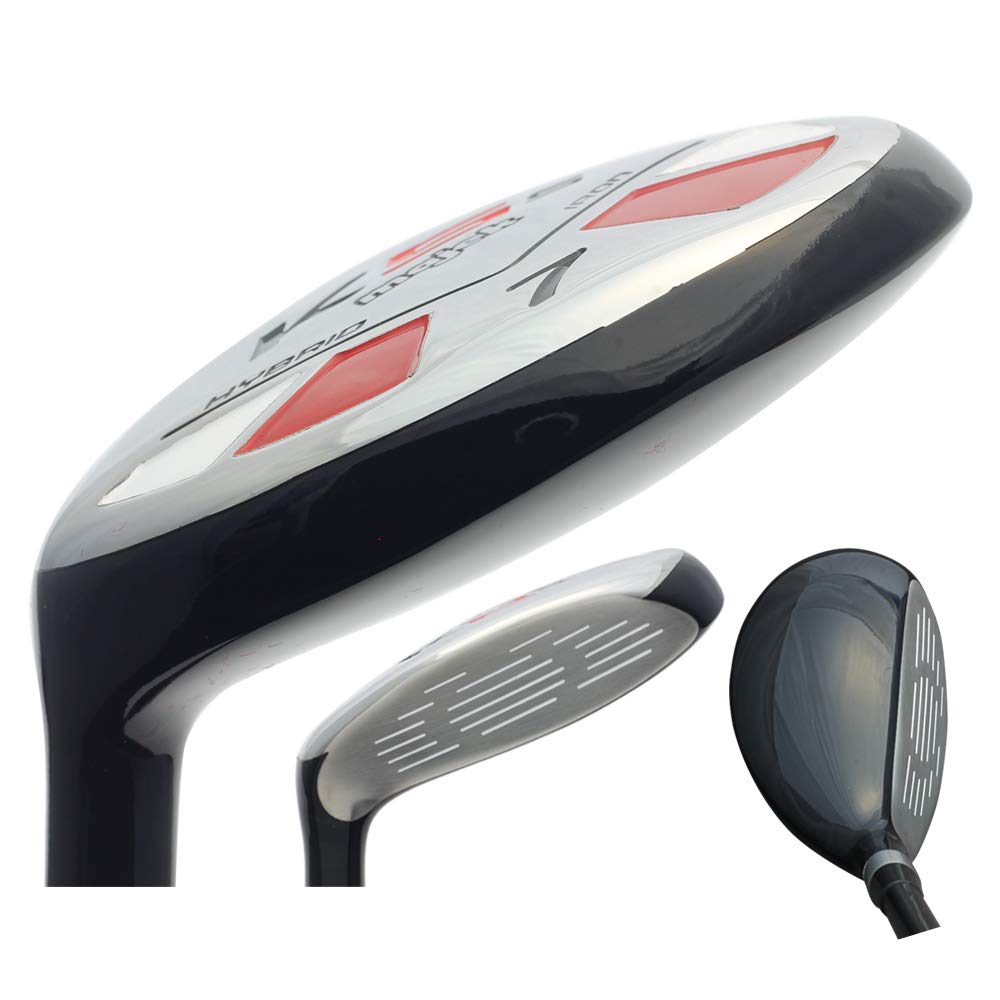 Left Handed Women's Golf Hybrid Club #7 - Senior Lady Flex (Ages 55+) - Petite Length (5' to 5'3