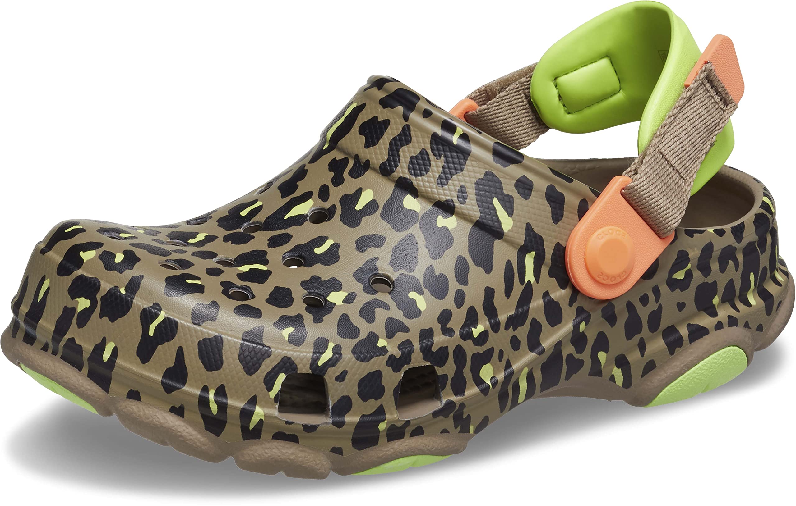 Crocs Unisex-Child All-Terrain Camo Clog - Waterproof Comfort Shoes for Kids Outdoor Play, Hiking & Beach Activities
