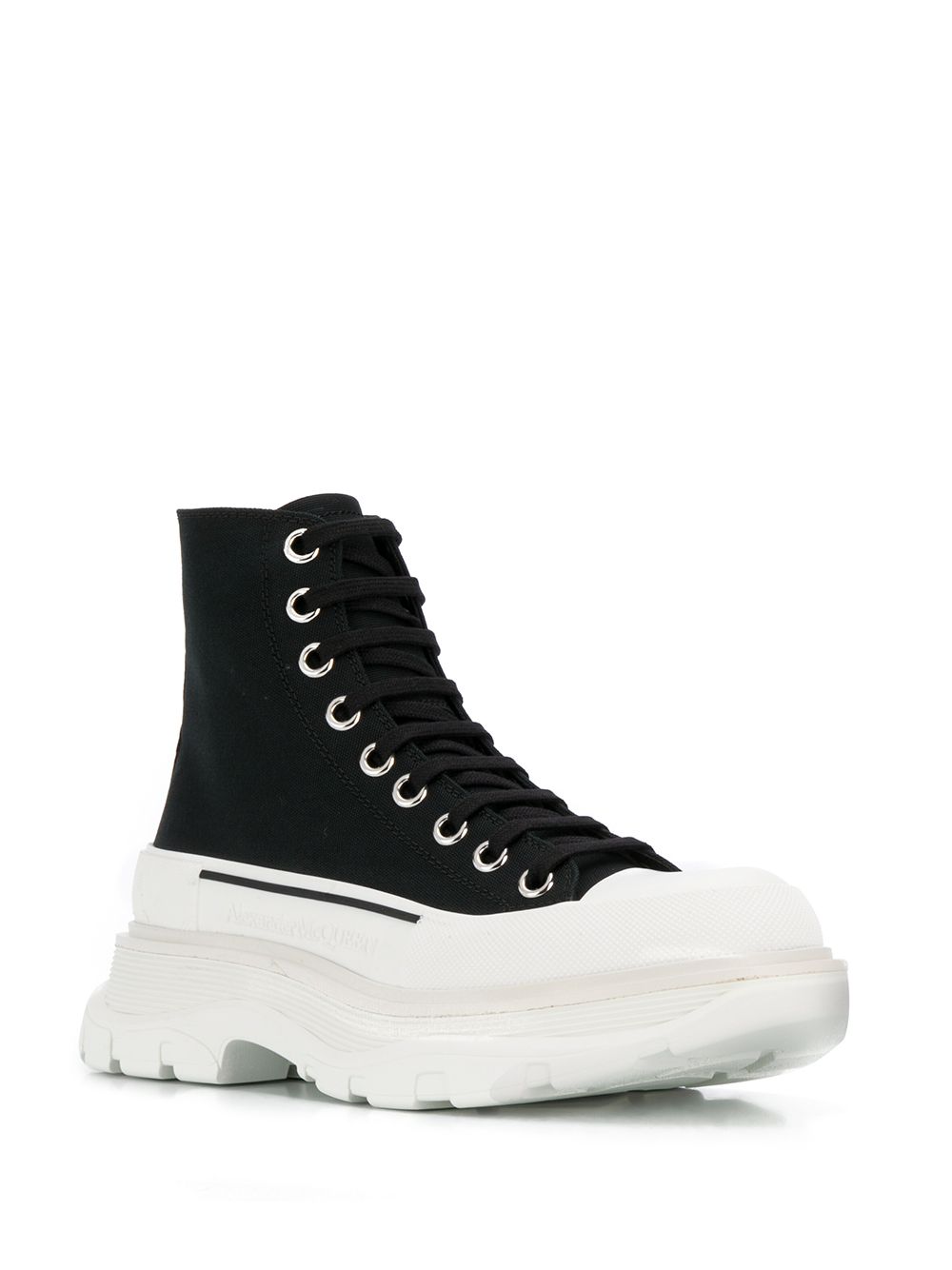 Alexander McQueen Black Leather Boots for Women - Stylish & Comfortable Ankle Booties for Casual Outings & Evening Events