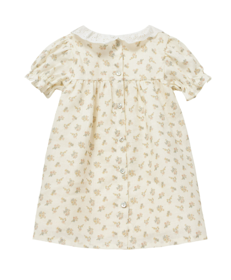 CERA UNA VOLTA Frankie Baby Dress - 18M 24M Toddler Outfit | Organic Cotton Girls' Clothing for Playdates & Special Occasions