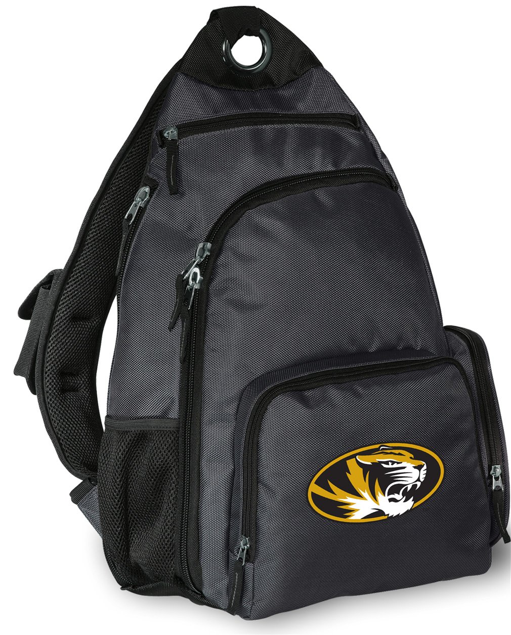University of Missouri Mizzou Sling Bag - Adjustable Crossbody Backpack for Students & Alumni - Perfect for Campus, Travel & Game Day