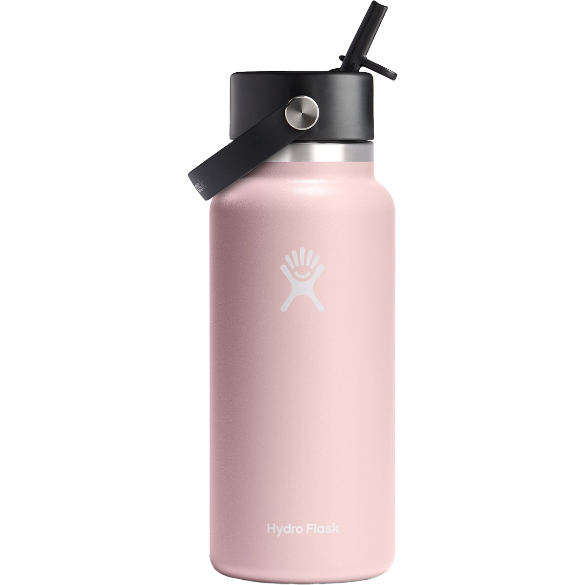 32 oz Wide Mouth Water Bottle with Flex Straw Lid - Leak Proof, BPA Free, Ideal for Gym, Hiking & Outdoor Activities