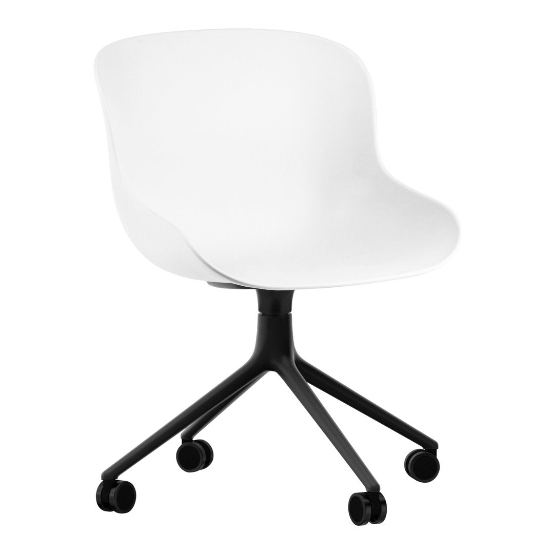 Ergonomic Office Chair with 4-Star Swivel Base - Adjustable Height & Lumbar Support for Home & Office Workspaces - Perfect for Long Hours of Sitting, Gaming, or Remote Work