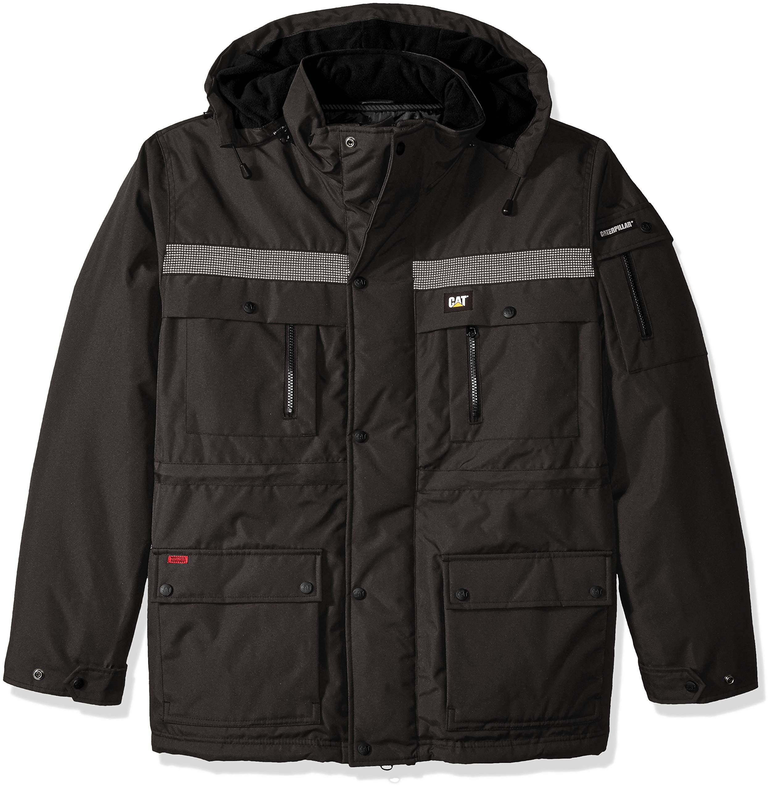 CAT Men's Heavy Insulated Parka - Winter Jacket for Extreme Cold Weather (Regular & Big & Tall Sizes) | Waterproof Snow Coat for Outdoor Work, Hunting & Snowboarding