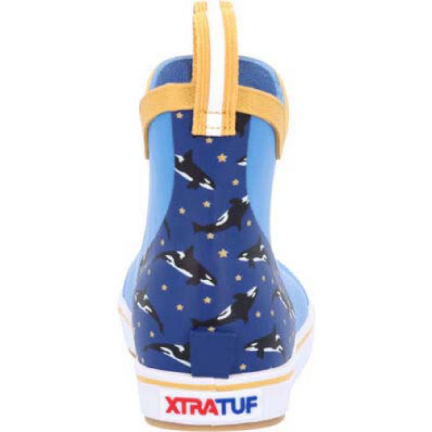 Xtratuf Kids Ankle Deck Boots - Waterproof Non-Slip Fishing & Outdoor Boots for Boys & Girls - Perfect for Beach, Rainy Days & Outdoor Adventures