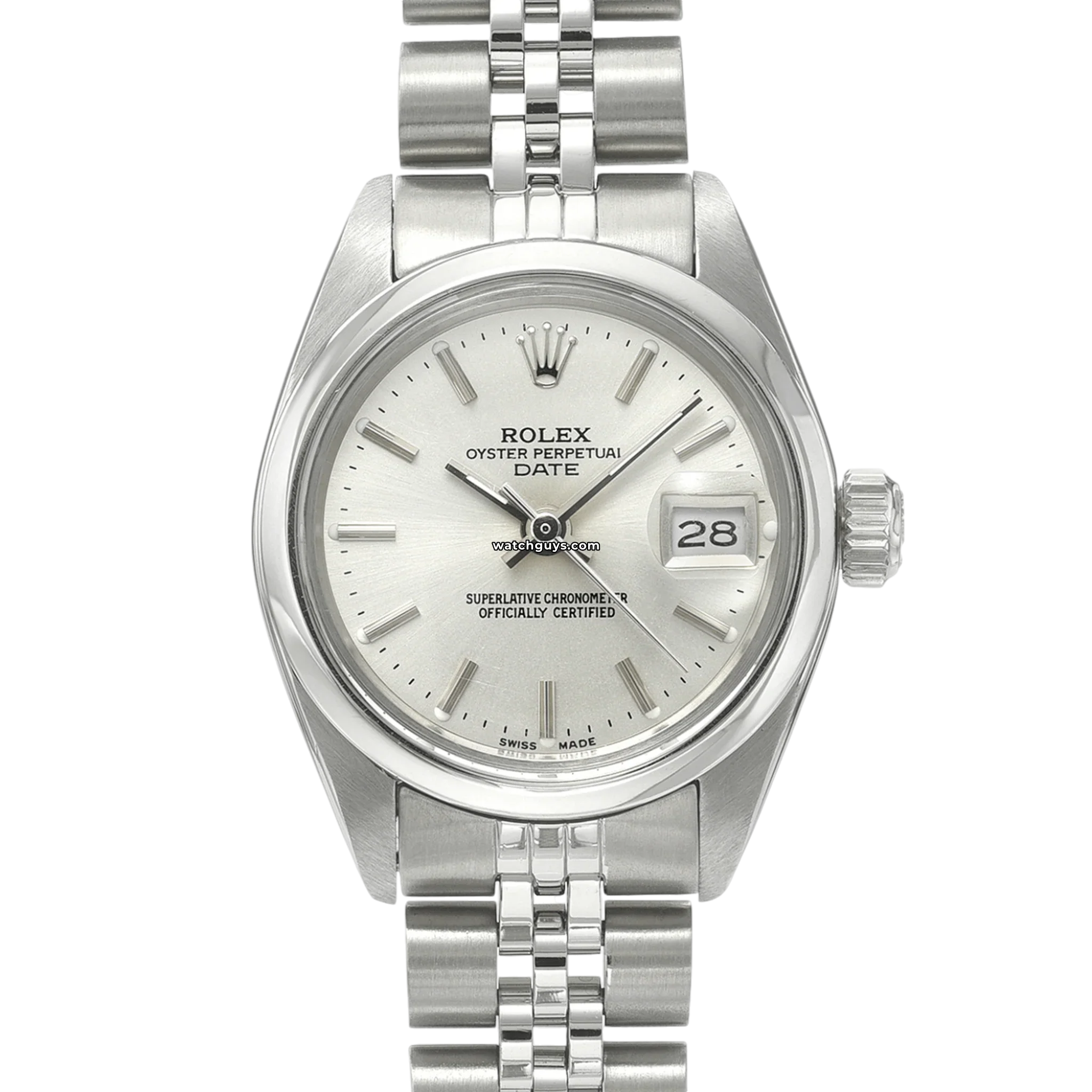 Authentic Rolex Datejust 6916 Silver Stainless Steel Watch - Luxury Timepiece for Men & Women | Perfect for Business, Formal Events & Everyday Wear