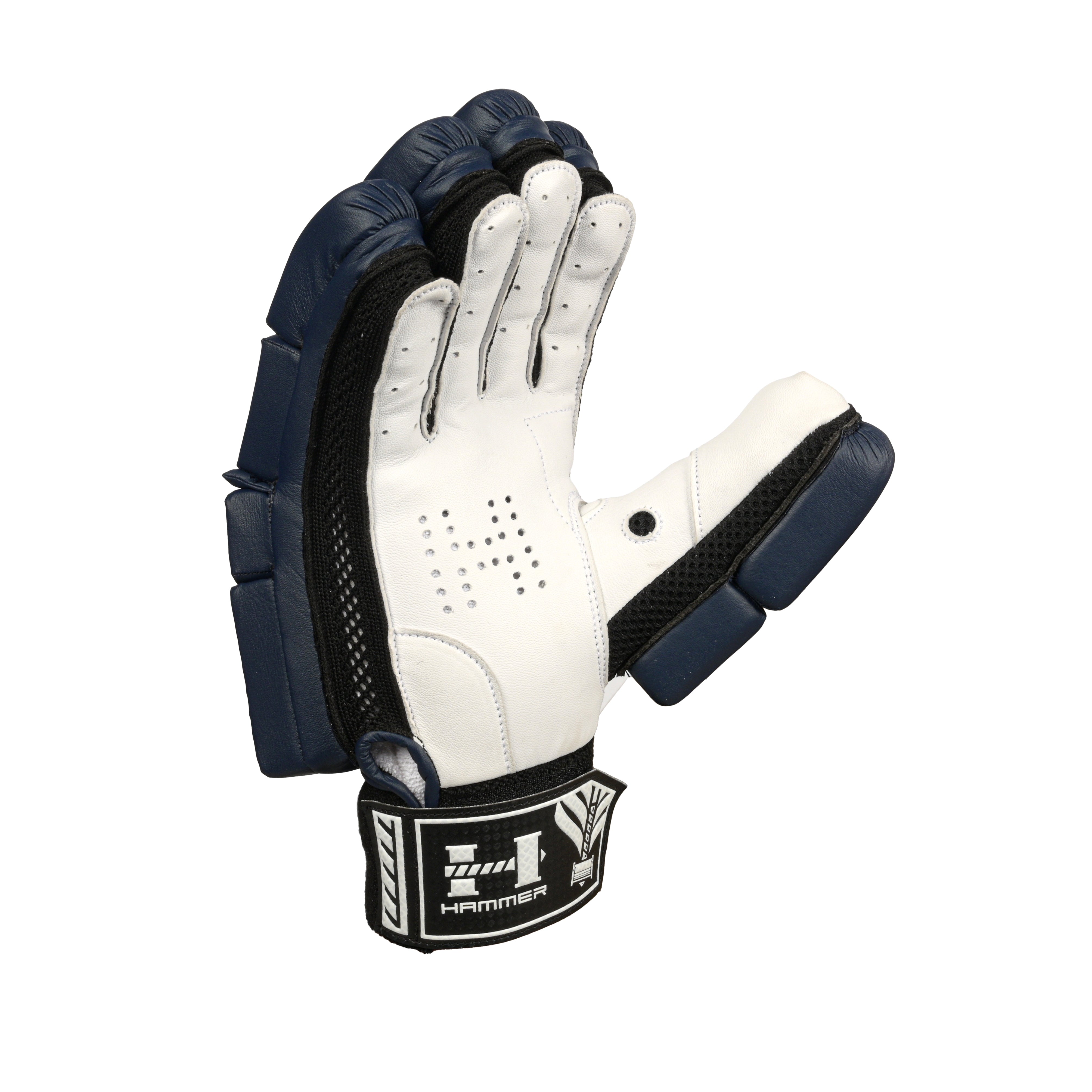 2025 Hammer Vapor Batting Gloves - Navy Blue Baseball Training Gloves for Hitting & Fielding | Perfect for Baseball Practice, Batting Cage & Game Day Performance