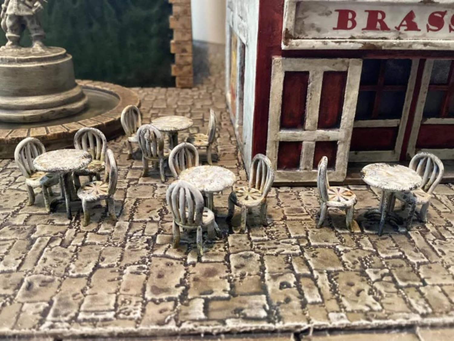 Rubicon Models Domestic Furniture Kit - DIY Miniature House Furniture Set for Dollhouse, Model Train, and Diorama Scenes - Perfect for Home Decoration and Craft Projects