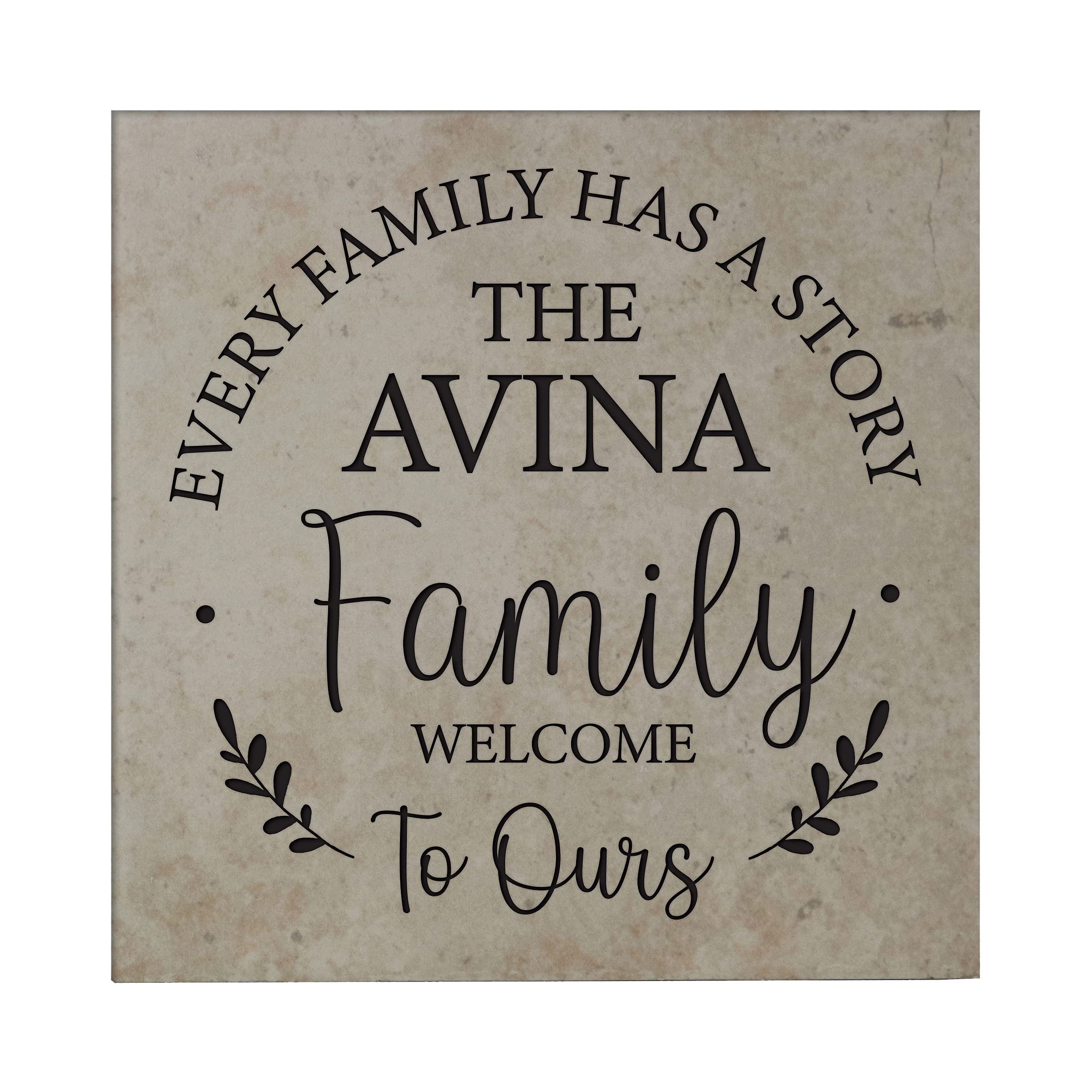 Personalized Ceramic Trivets - Heat Resistant Kitchen Decor Accessories for Table Insulation, 5.75x5.75 Inch - Perfect for Dining Room, Living Room & Home Office - Great Gift for Family & Housewarming