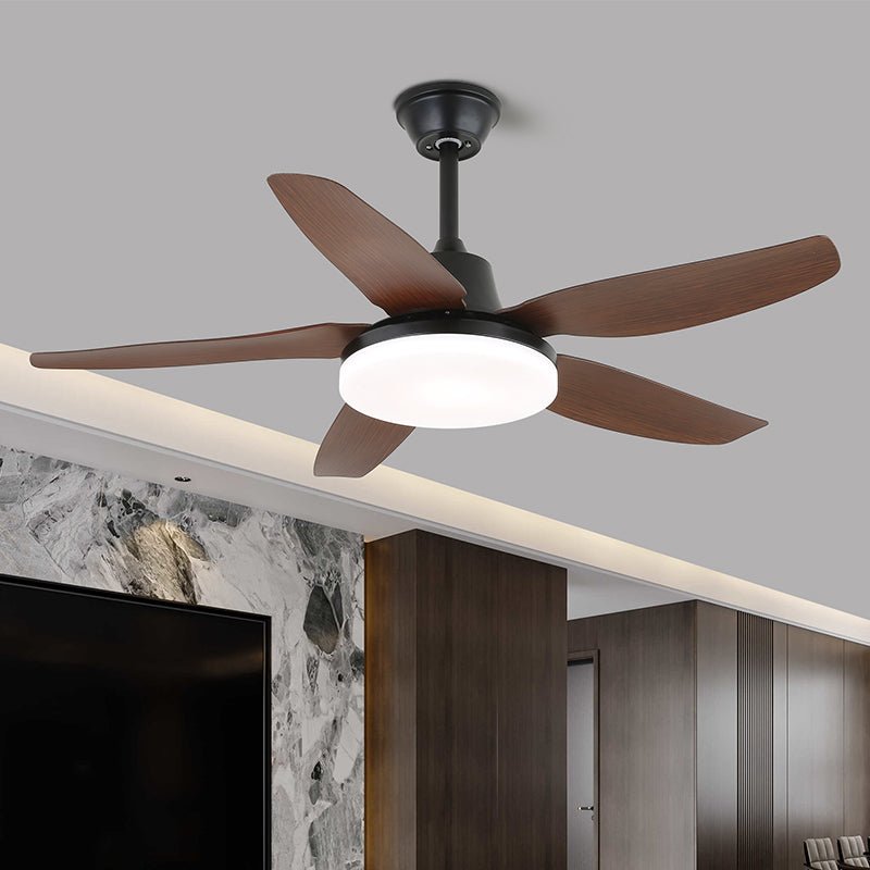 Aeroglow LED Ceiling Fan Light with Remote Control - Energy Efficient Smart Lighting for Bedroom, Living Room & Outdoor Patio