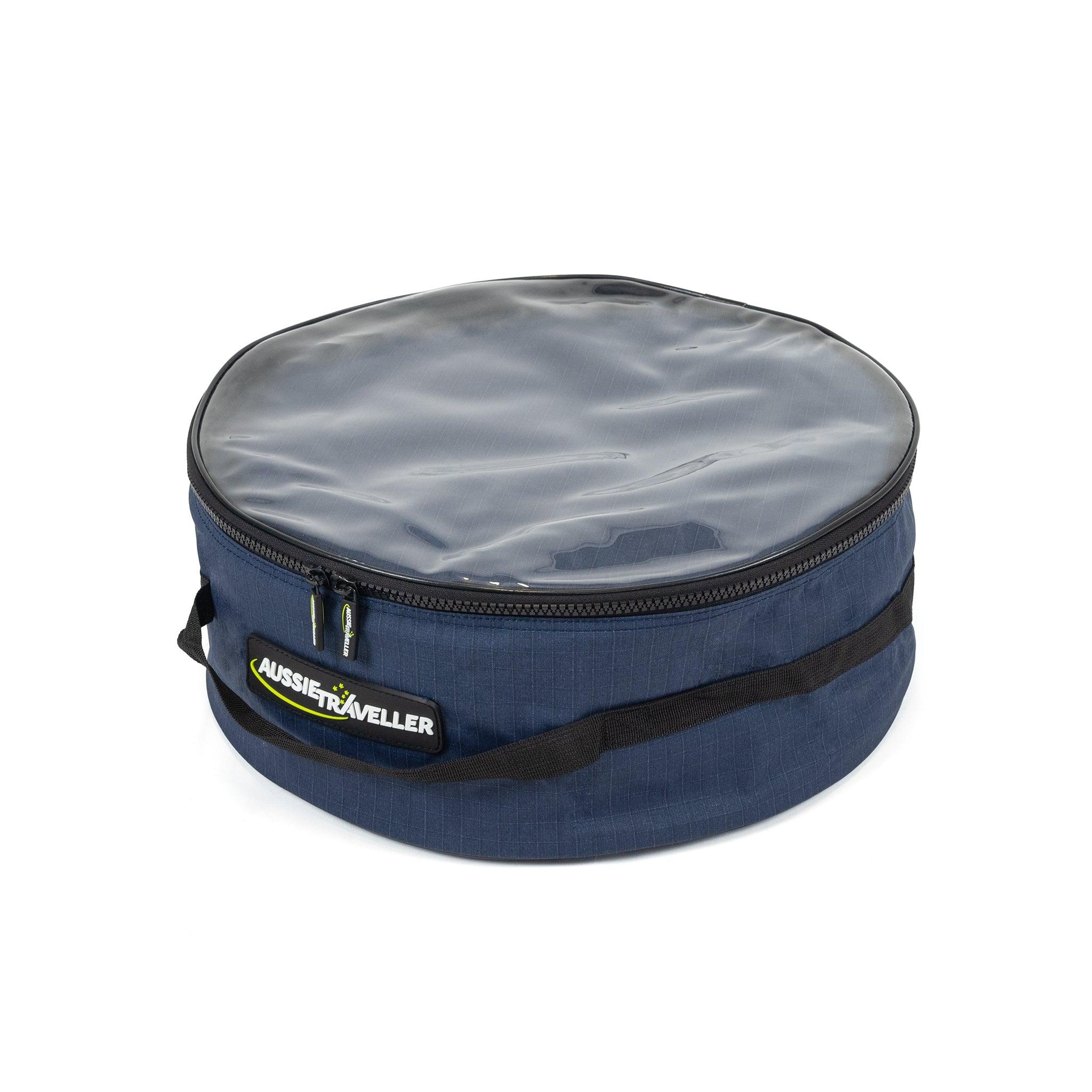 Clear Top Electrical Storage Bag - Waterproof & Shockproof Organizer for Cables, Chargers & Small Electronics - Perfect for Travel, Office & Home Use