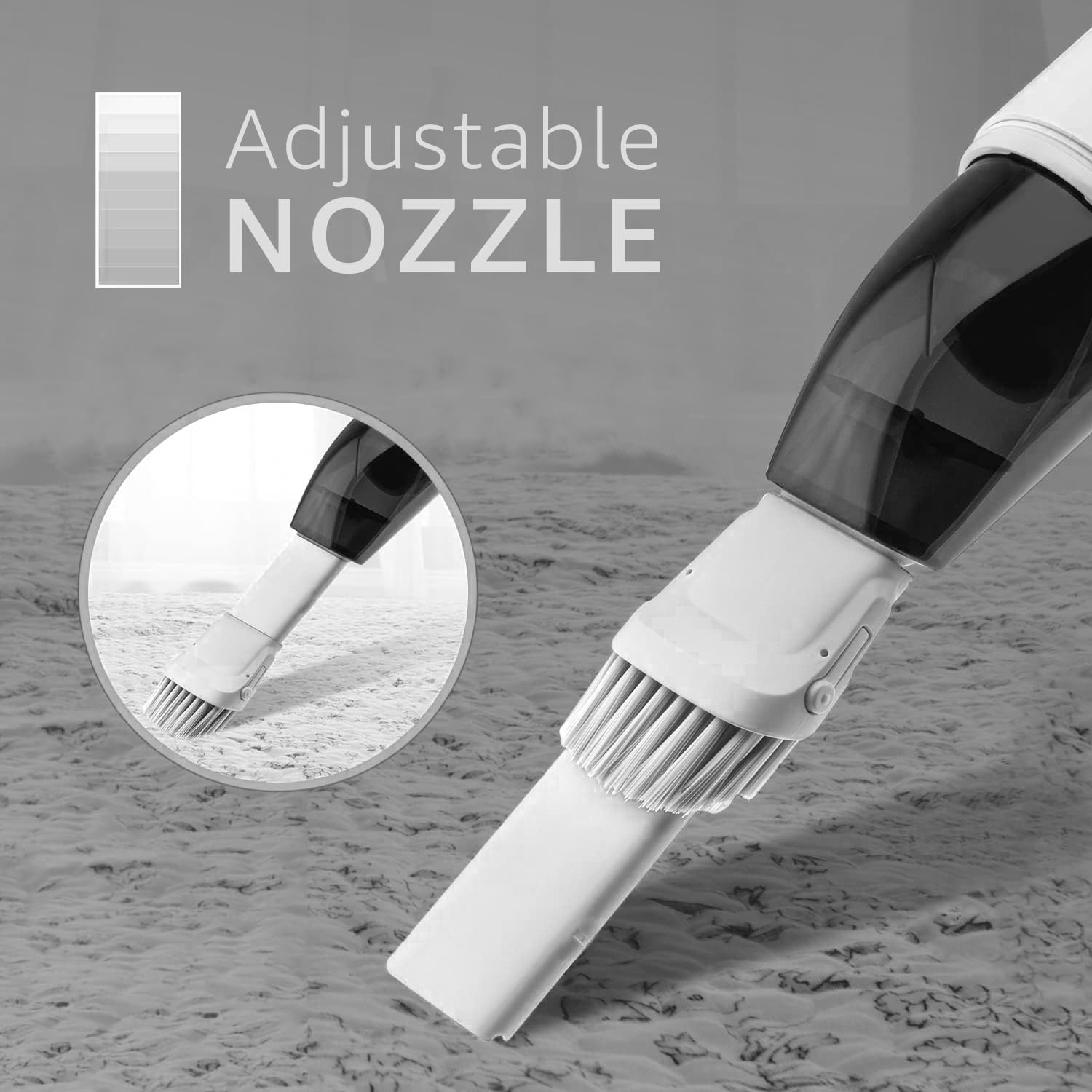 Handheld Cordless Vacuum Cleaner for Pet Hair, Dust - Lightweight & USB-C Rechargeable - Home & Car Cleaning