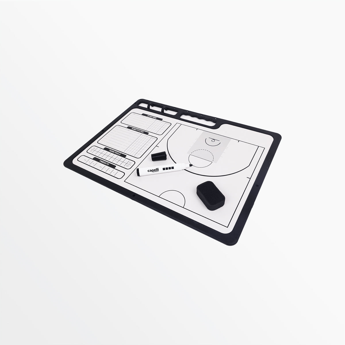 CS Basketball Coaching Board - Dry Erase Playbook for Coaches & Players - Perfect for Practice, Game Strategies & Team Drills