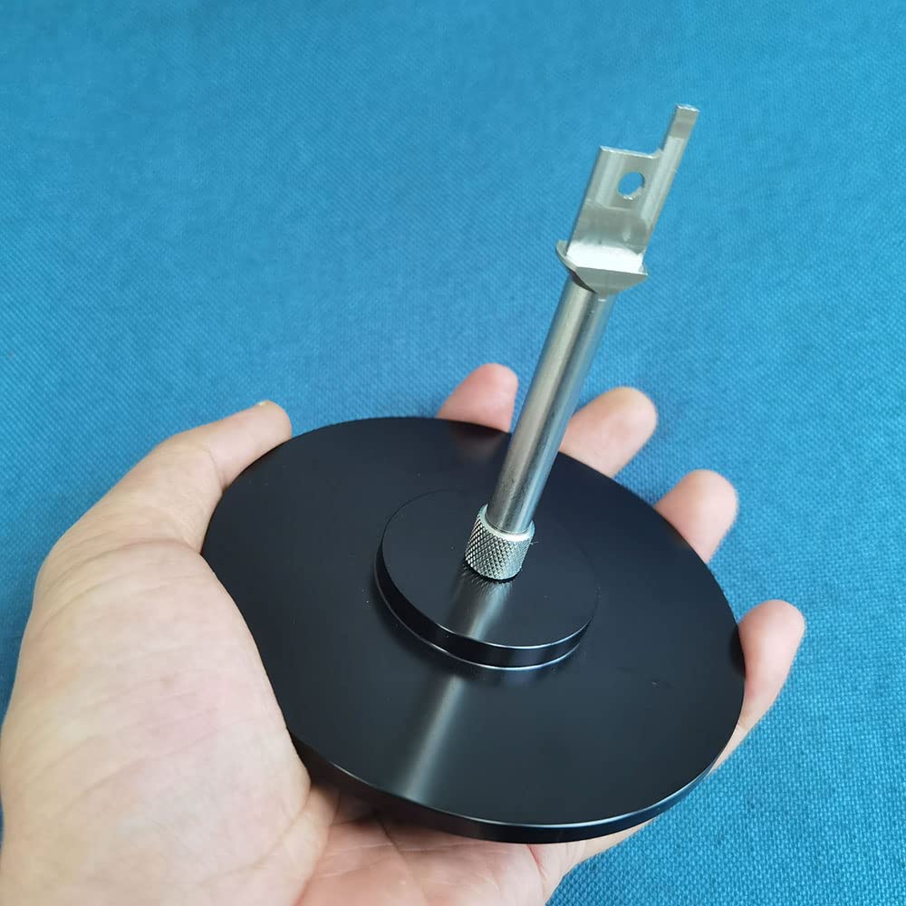 Black Suction Cup Adapter for Reciprocating Saws - Universal Connector Attachment for Curved, Saber & Sabre Saws | Perfect for Woodworking, Metal Cutting & DIY Projects