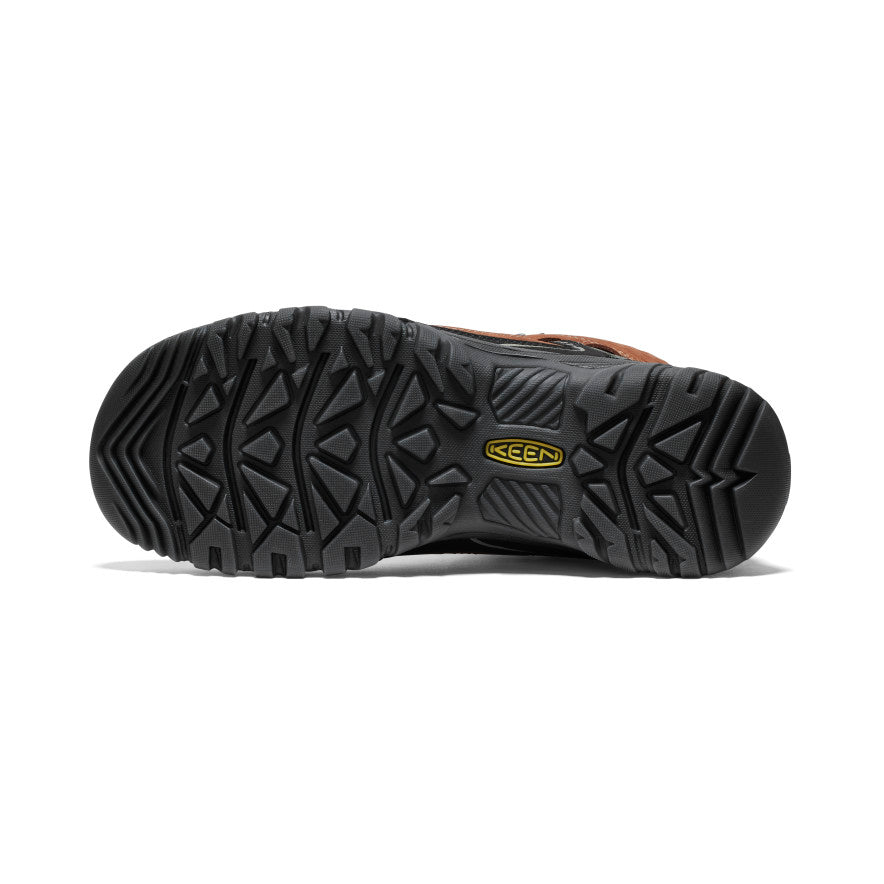 Men's KEEN Targhee IV Waterproof Hiking Boots - Bison/Black | All-Terrain Outdoor Footwear for Hiking, Trekking & Backpacking Adventures