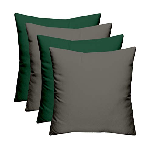 Grey/Gray + Hunter Green