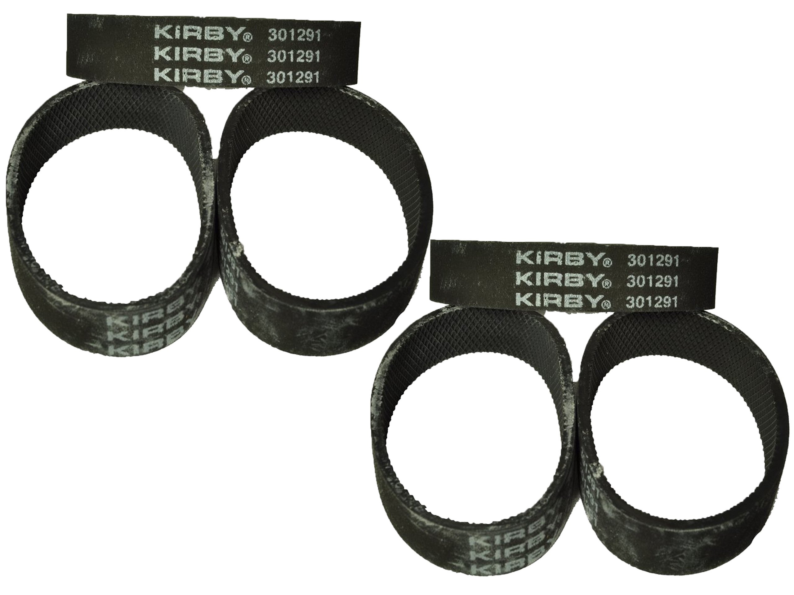 Genuine Kirby Vacuum Belt 6-Pack - OEM Replacement Part #301291G for All Kirby Upright Vacuum Models | Perfect for Home Cleaning & Maintenance