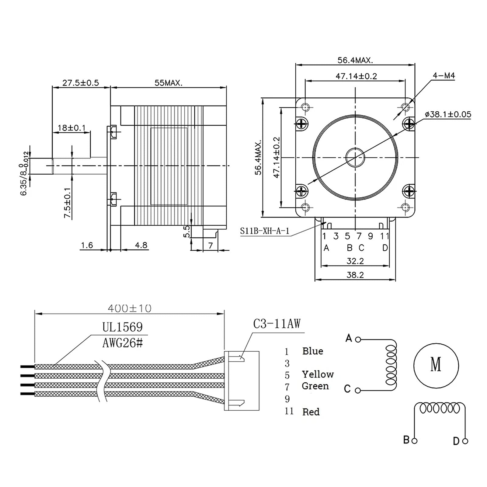 TB6600 CNC Motor Limit Switch Controller Shield Kit for 3D Printers & Industrial CNC Machines - 6.35mm Pisa Leaning Tower Style | Perfect for DIY CNC Projects, Woodworking & Metal Fabrication