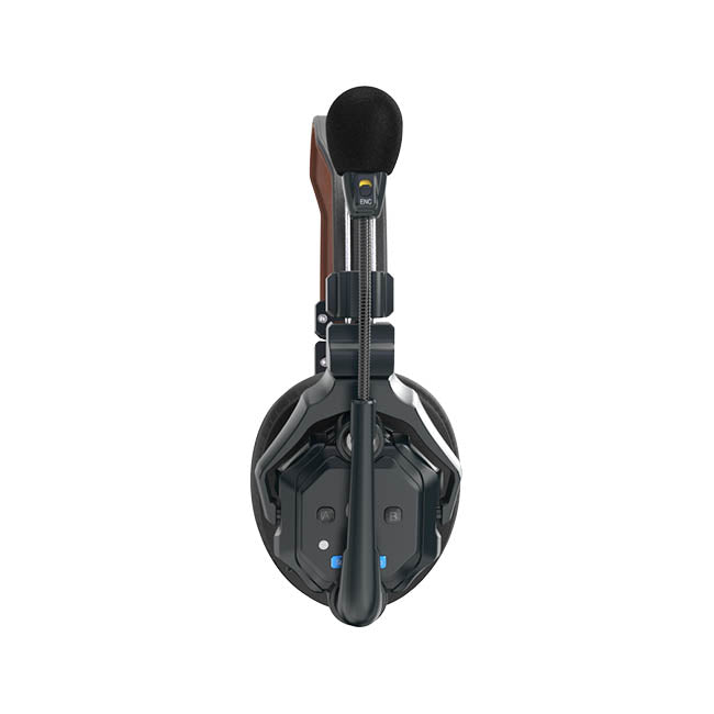 Solidcom C1 Pro DH02 Wireless Dual Ear Remote Headset - Noise Cancelling Bluetooth Headset for Truck Drivers & Call Centers (Ideal for Long-Haul Driving & Customer Service)