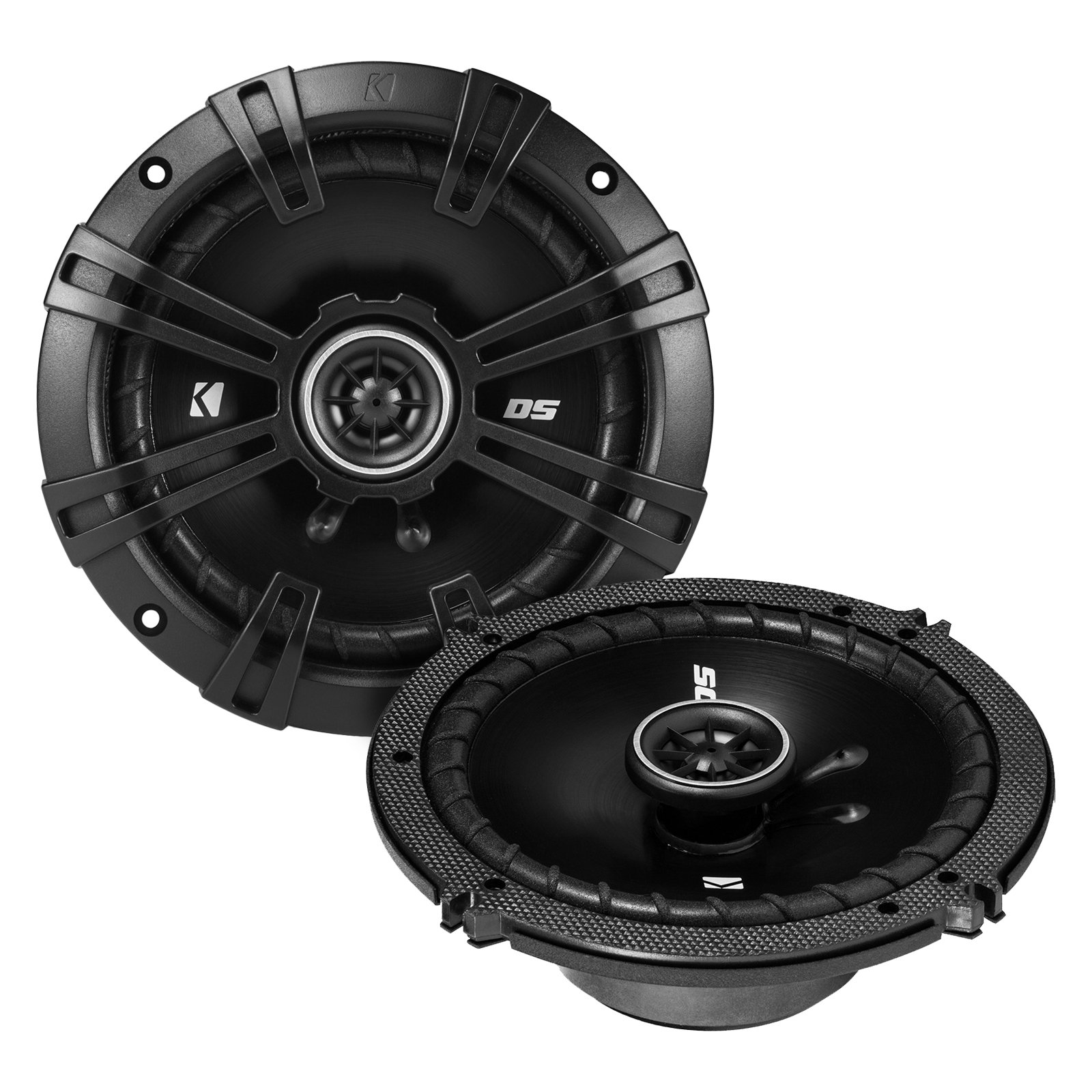 Single DIN Marine Bike Bluetooth CD Player MP3 USB AUX Stereo Radio Receiver with Kicker 6x9 & 6.5