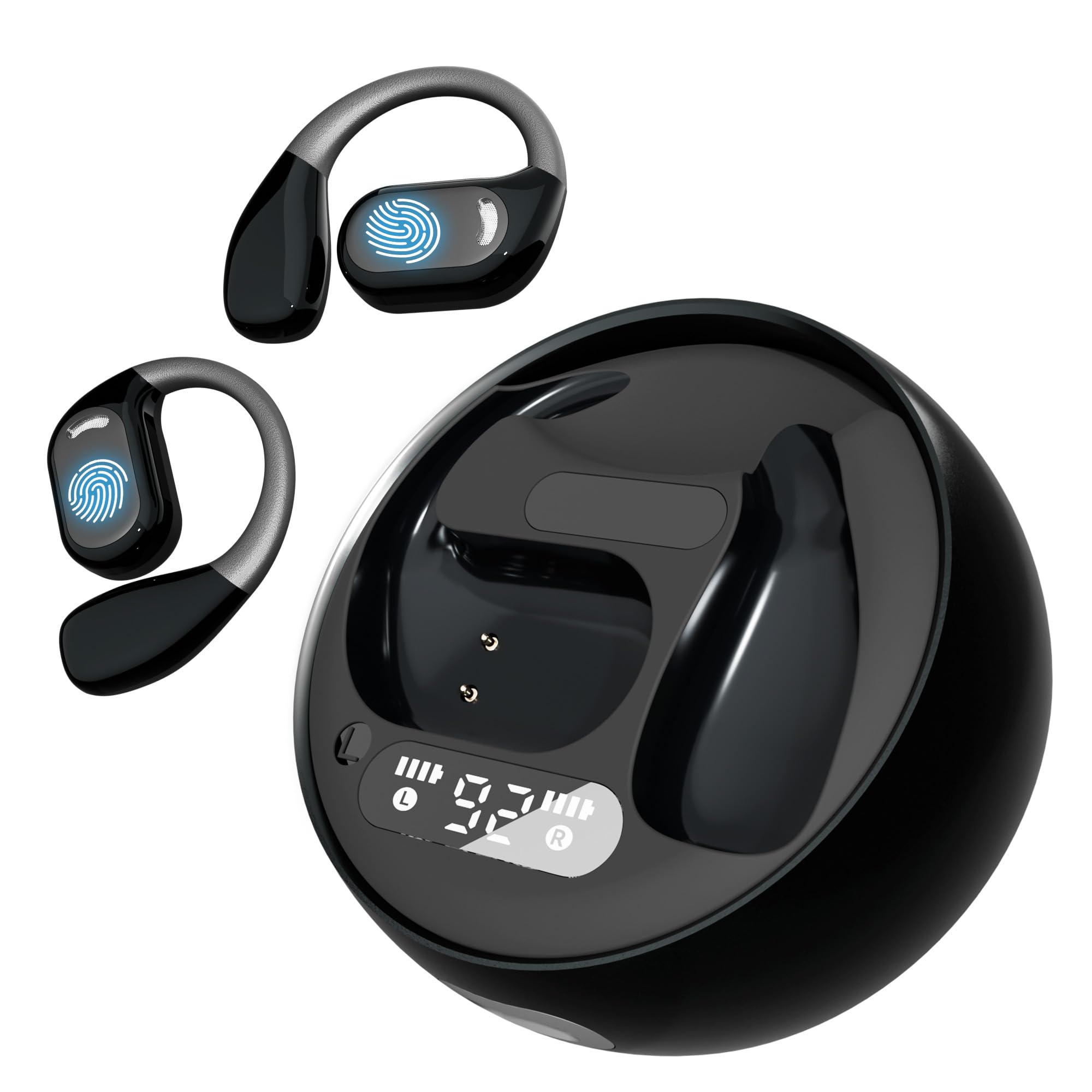 AI Translation Earbuds - Wireless 144 Language Real-Time Translator Earbuds for Travel, Business Meetings & International Communication
