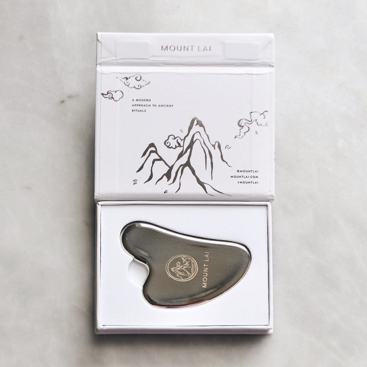 Premium Stainless Steel Gua Sha Tool for Face & Body - Anti-Aging Facial Massager, Lymphatic Drainage, Skin Tightening - Perfect for Skincare Routine & Relaxation at Home or Spa