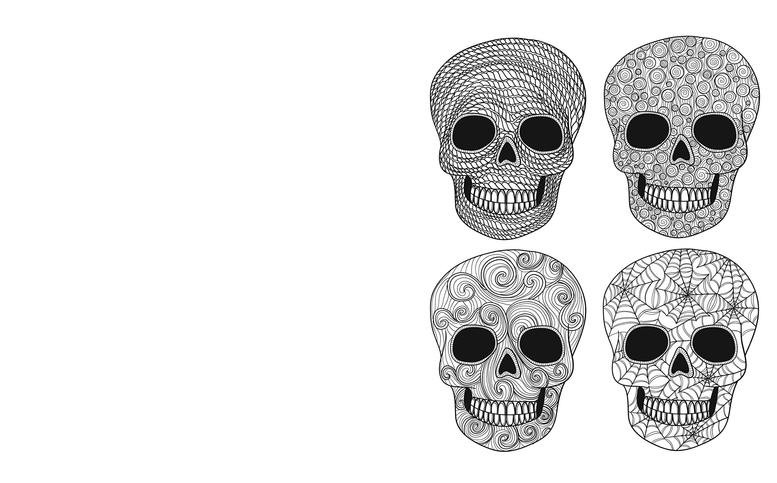 Mexican Day of the Dead Sugar Skulls Coloring Book - 50 Stunning Designs for Adults | Creative Art Therapy & Relaxation | Perfect for Halloween, Dia de Muertos Celebrations & Stress Relief