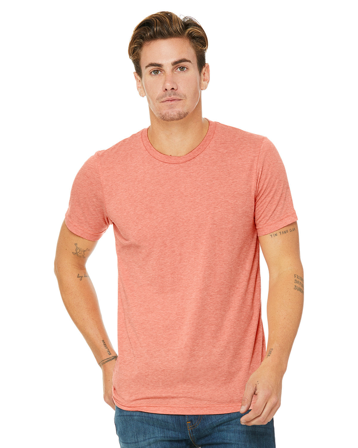 Bella + Canvas 3413C Premium Unisex Triblend T-Shirt - Soft Tri-Blend Fabric for Men & Women - Perfect for Casual Wear, Gym & Everyday Comfort