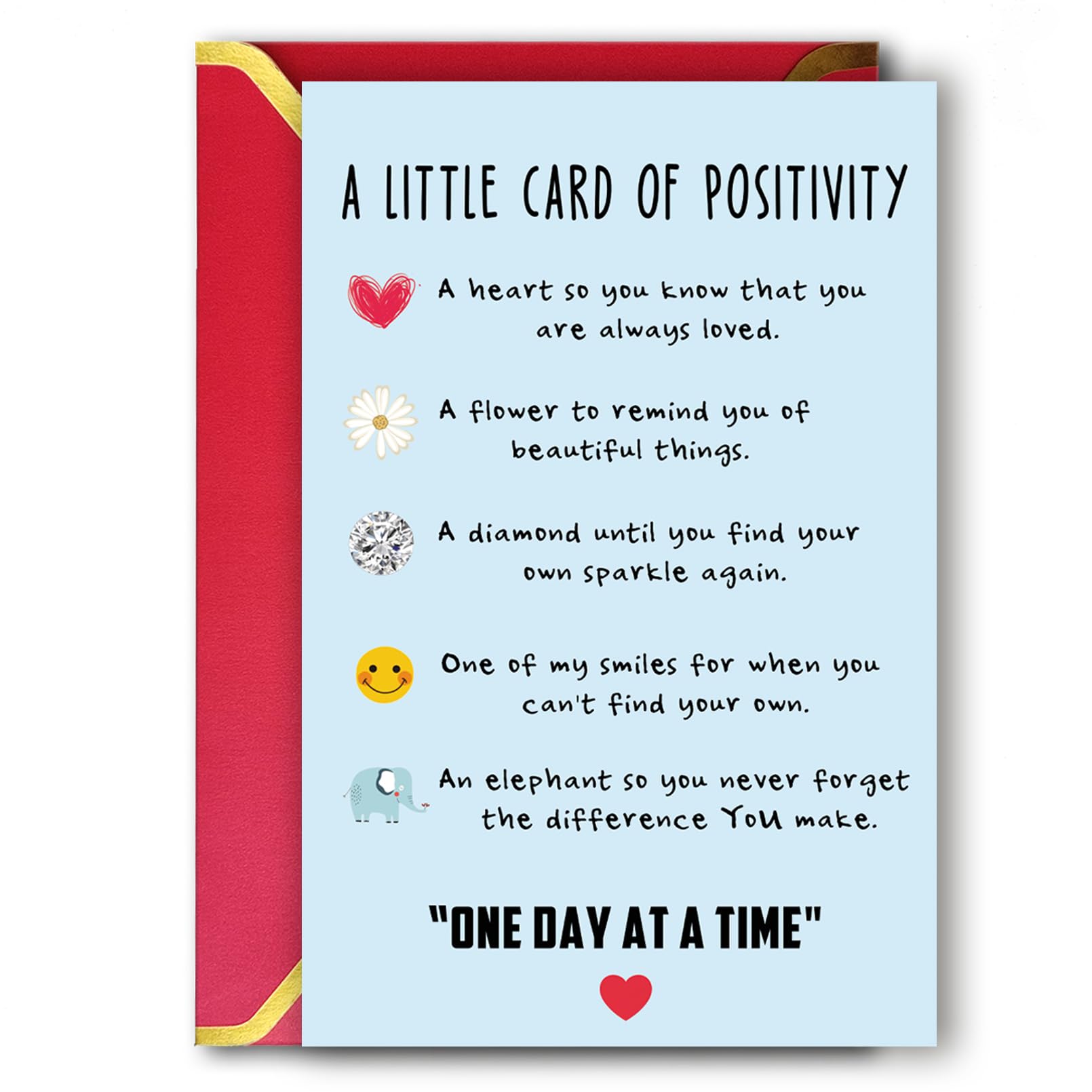 Ziwenhu Inspirational Greeting Cards - Positive Affirmation Cards for Women, Men & Kids - Funny Encouragement Cards for Best Friends - Boost Confidence & Spread Joy - Perfect for Birthdays, Graduations & Daily Motivation