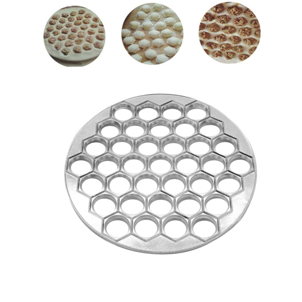 Premium Dumpling Maker & Russian Pelmeni Mold - Stainless Steel Dumpling Press Tool for Homemade Asian Dumplings, Pierogi, Pelmeni | Perfect for Family Cooking, Party Food Prep & Traditional Cuisine Making