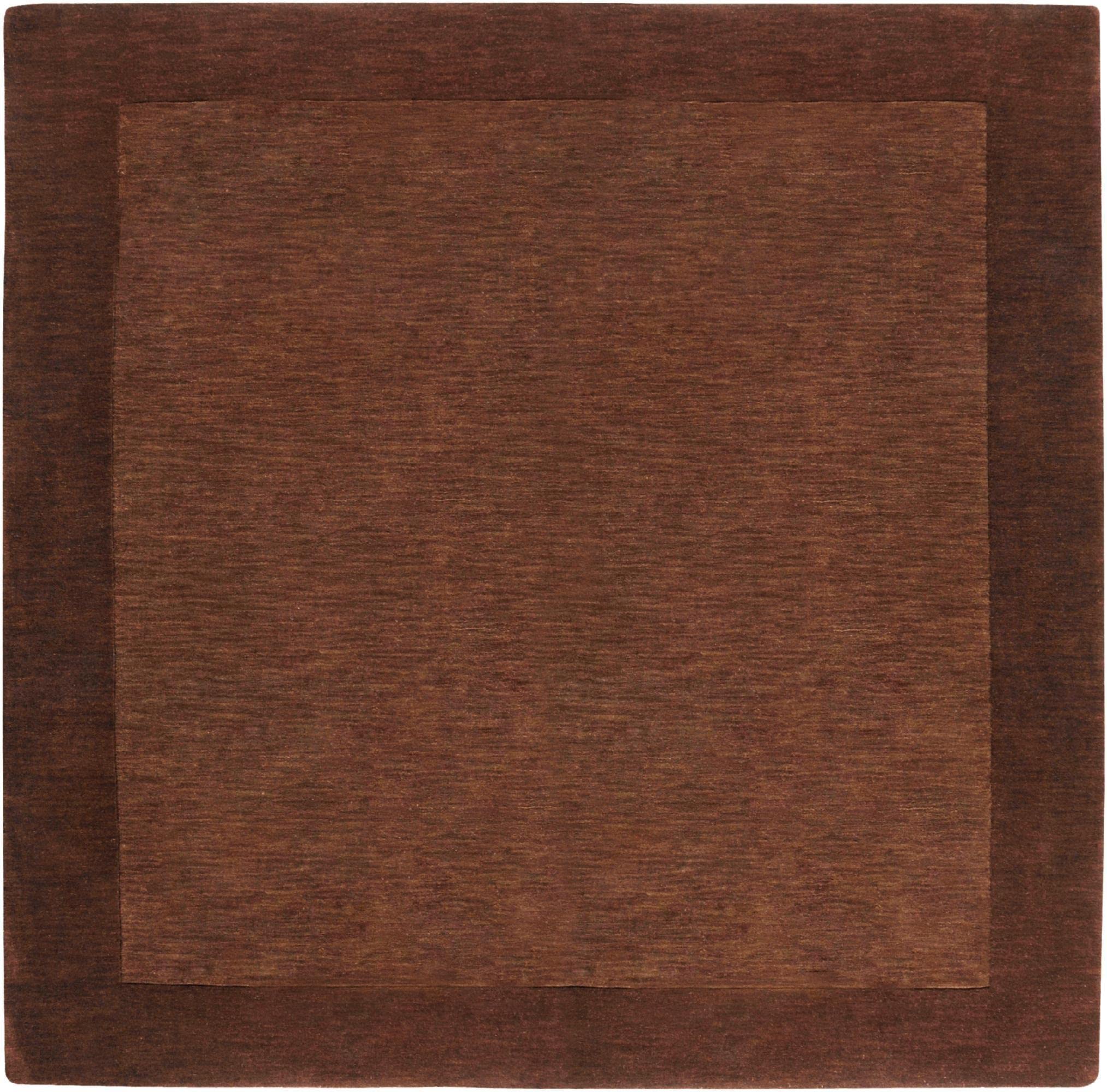 Mark&Day 10x10 Reims Modern Dark Brown Wool Square Area Rug - Soft & Durable Carpet for Living Room, Bedroom, Kitchen - Perfect for Home Decor & Cozy Spaces (9'9
