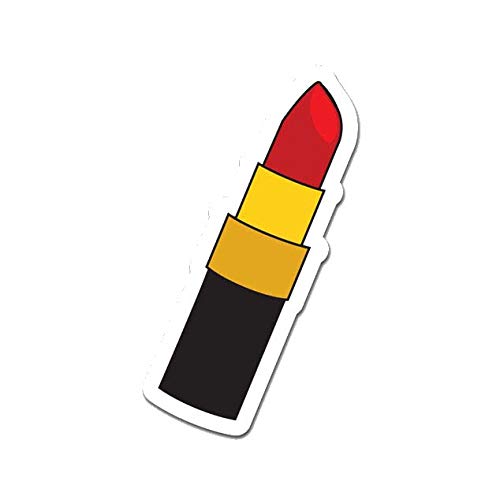 **MightySkins Removable Vinyl Wall Decals - Cute Cartoon Lipstick Peel & Stick Art for Dorm Room Decor, 24