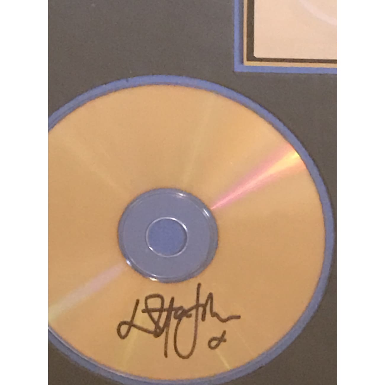 Elton John Signed Madman Across The Water RIAA Gold Album Award - Limited Edition #43/100 (New & Sealed) - Rare Collectible for Music Memorabilia Display & Investment