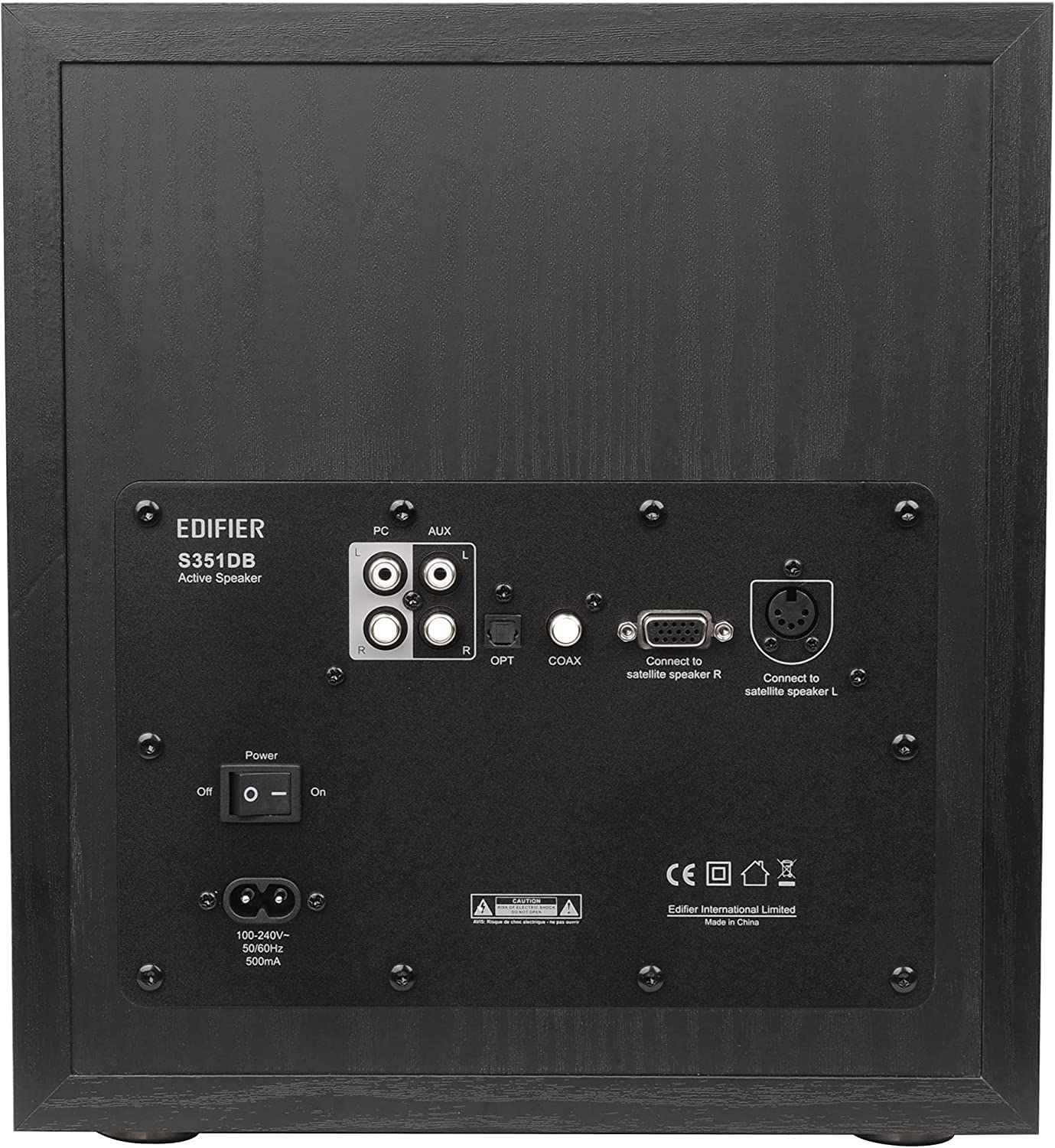 Edifier S351DB 2.1 Channel Bluetooth Speaker System with Subwoofer & Bookshelf Satellite Speakers - Wireless Audio for Home Theater, Gaming & Music Streaming (aptX, Bluetooth 4.1)
