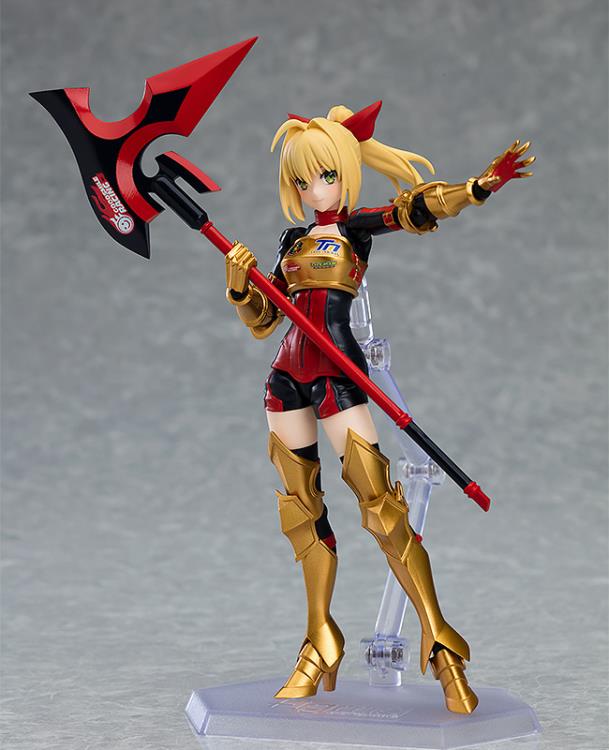 Figma SP 129 Nero Claudius (Racing Ver.) Action Figure - Anime Collectible for Display & Gaming Enthusiasts - Perfect for Home Decor, Office Display, and Anime Conventions