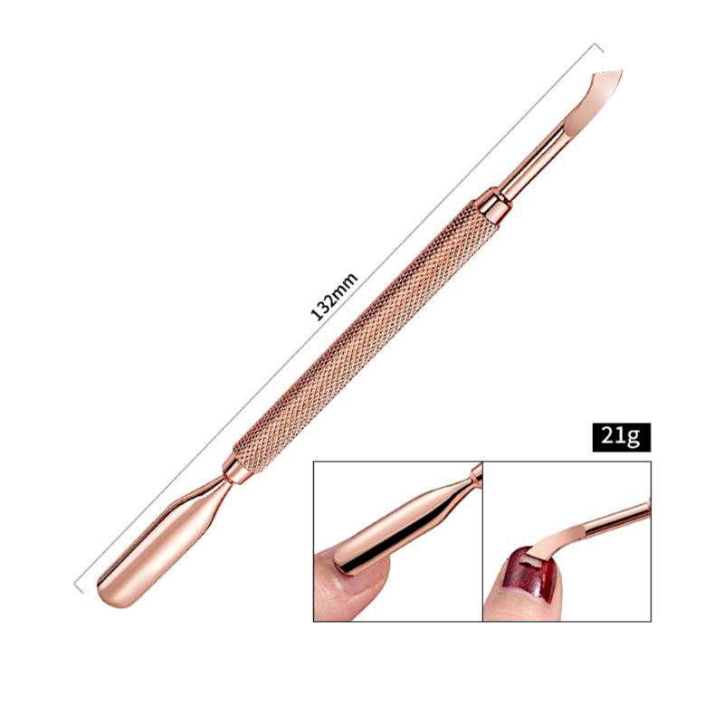 Premium Rose Gold Nail Tools Kit - Professional Manicure & Pedicure Set for Salon & Home Use - Perfect for DIY Nail Care, Gifts & Beauty Enthusiasts