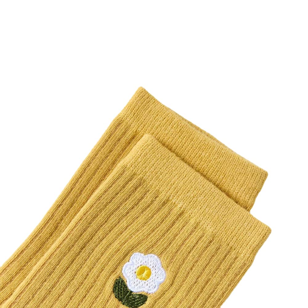 Nigeiyeme Women's 3-Pack Japanese Style Crew Socks - Cute Casual Cotton Socks with Soft Warm Fun Designs for Everyday Wear, Work & Home Comfort
