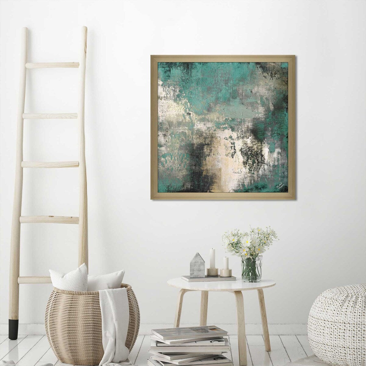 Autumn Potential II Square Acrylic Wall Art Print - Modern Home Decor for Living Room, Bedroom & Office