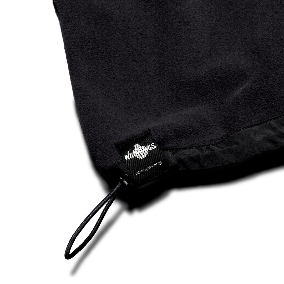 OPEN DIALOGUE X WILDTHINGS Polartec Fleece Sweatshirt for Men & Women - Black | Warm Winter Pullover for Outdoor Activities & Casual Wear
