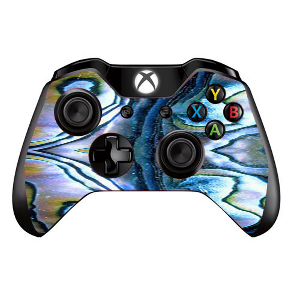 Aulon Abalone Sea Shells Design Crystal Skin Cover for Microsoft Xbox One Controller - Gaming, Decor & Gift Idea