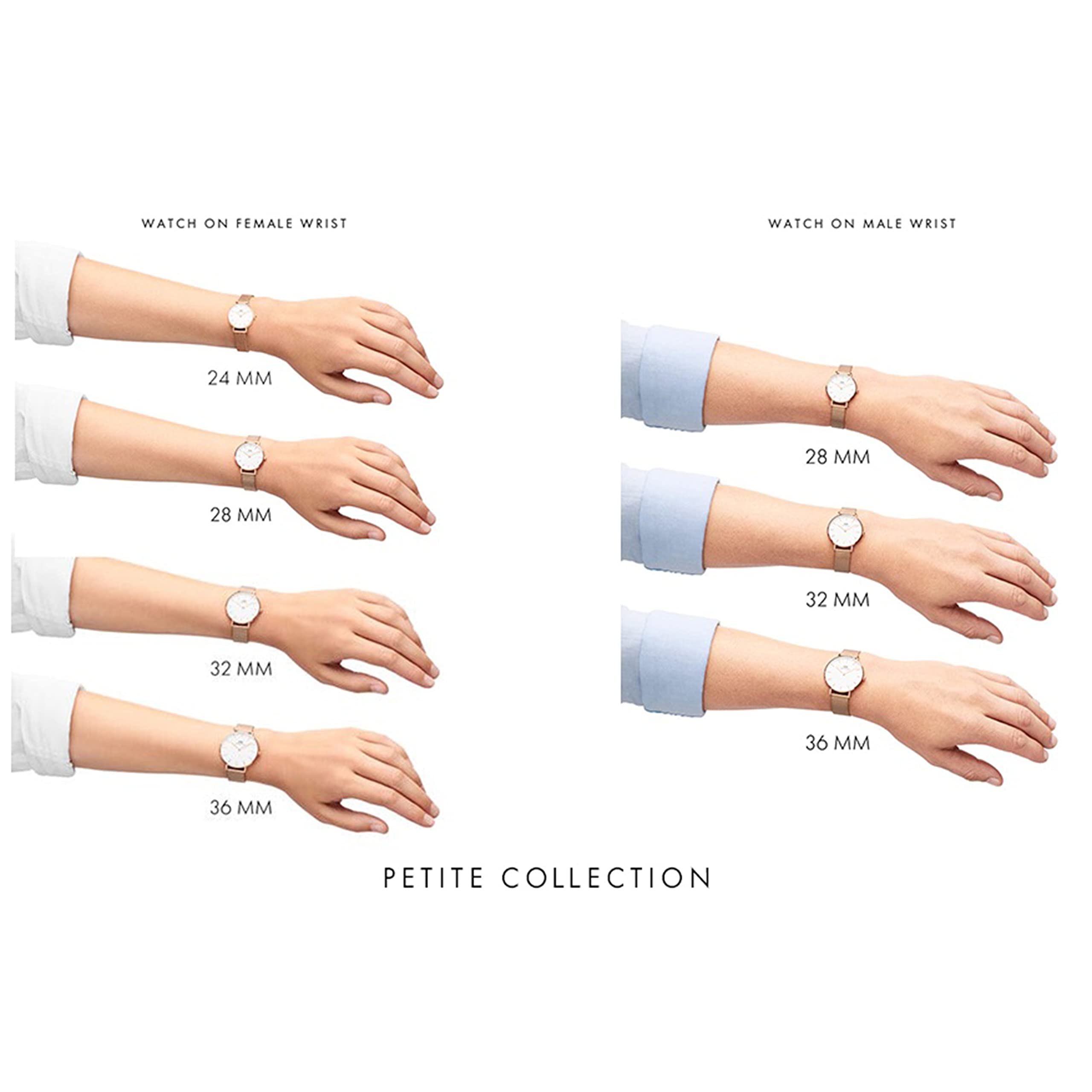 Daniel Wellington Women's Rose Gold Petite Melrose Watch DW00100163 - Elegant & Minimalist Watch for Everyday Wear, Office, and Special Occasions