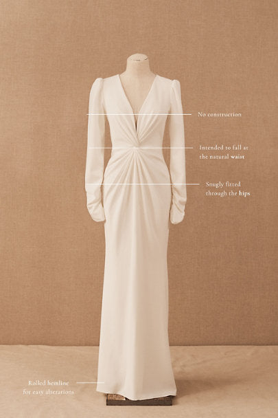 BHLDN Tadashi Shoji Dawson Gown - Elegant Wedding Dress for Brides & Formal Events | Perfect for Beach Weddings, Evening Galas & Special Occasions