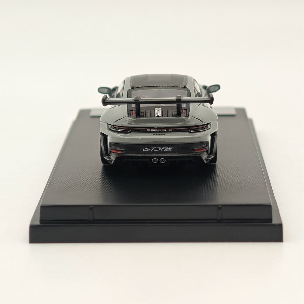 1:64 Scale Porsche 992 GT3 RS Racing Sports Grey Diecast Model Car - Premium Collectible Toy for Adults & Kids - Perfect for Display, Racing Enthusiasts & Car Collections
