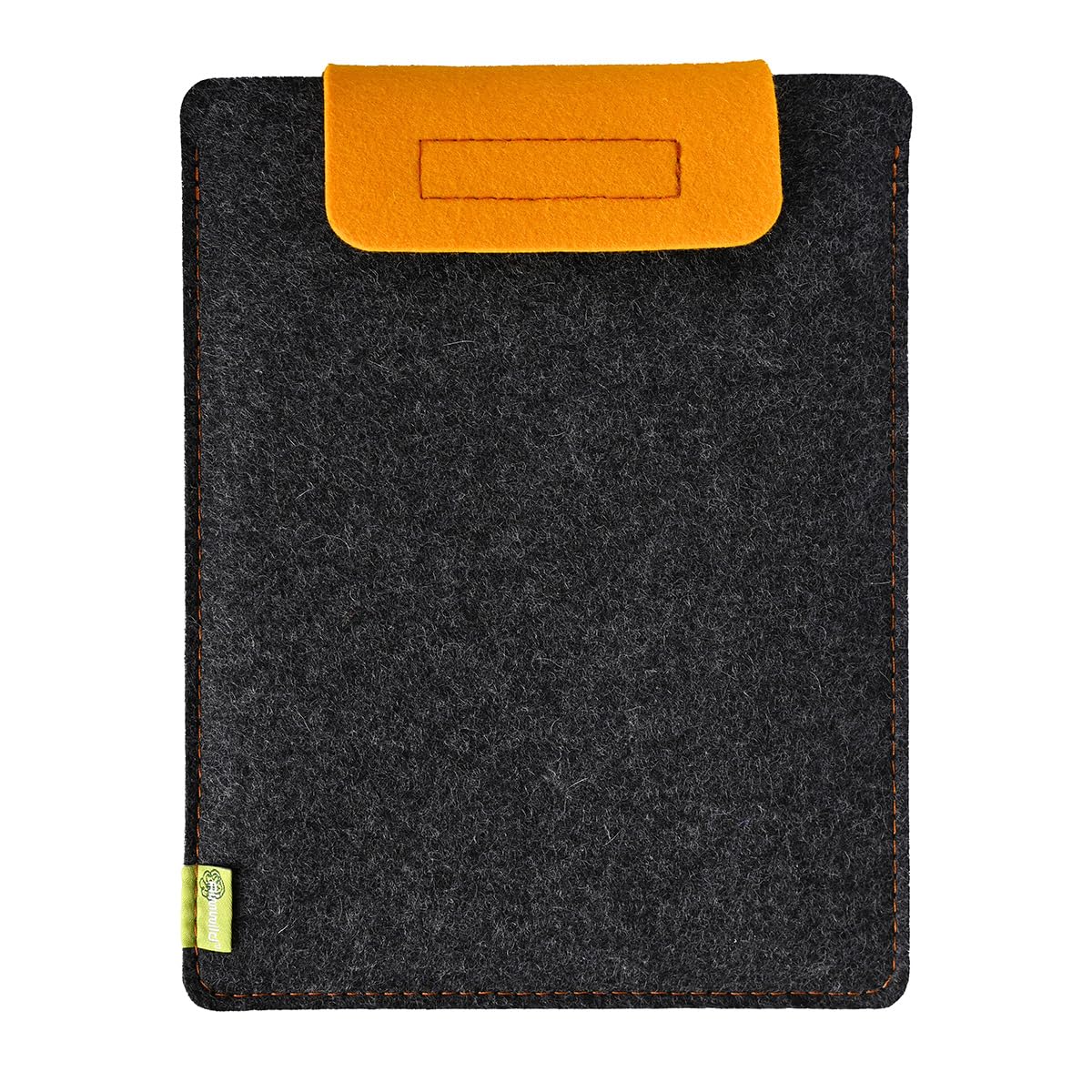 Almwild Premium Leather Case for Apple iPad Air & iPad Air 2 - Compatible with Smart Cover - Dark Grey with Bordeaux Flap Closure - Perfect for Work, Travel & Daily Protection