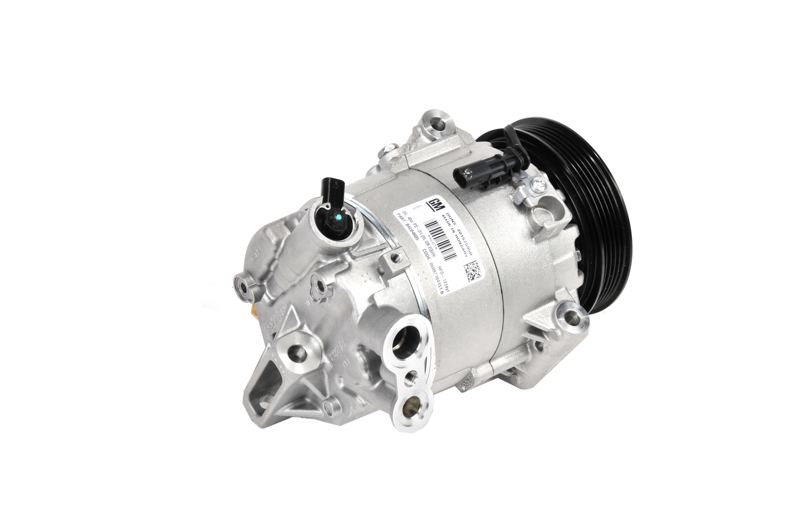 GM Genuine Parts 15-22395 AC Compressor & Clutch Assembly - Compatible with [Vehicle Models] | High-Performance Auto Air Conditioning Replacement Part for Smooth Cooling in Summer Driving